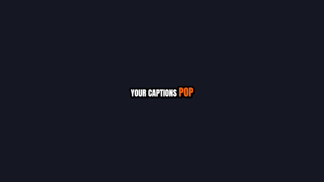 Bold Impact caption preview
