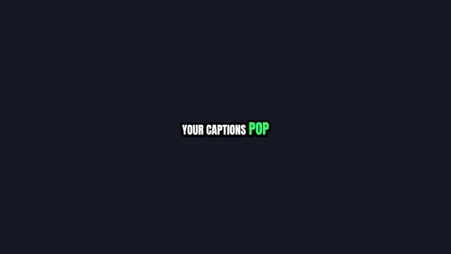 Power Green caption preview